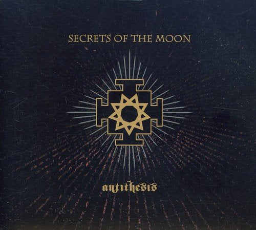 CD cover: dark background with golden geometric symbol and text.