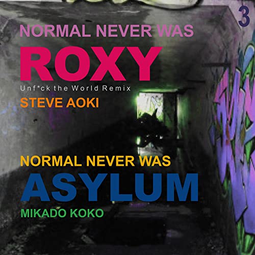 Album cover for “Normal Never Was III” by Crass, featuring a hallway.