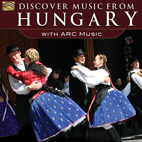 CD cover: Hungarian folk dancers in traditional dress, vibrant colors.
