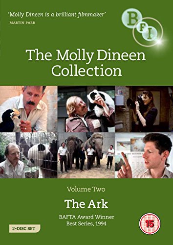 DVD cover for “The Ark” featuring zoo animals and people.