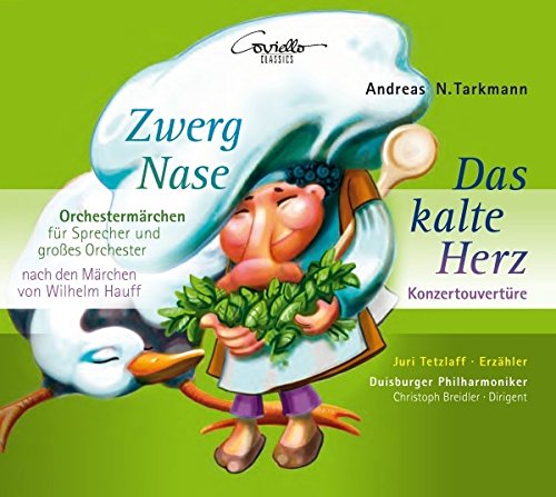 "CD cover featuring a cartoon man carrying herbs, with green background and blue hat."