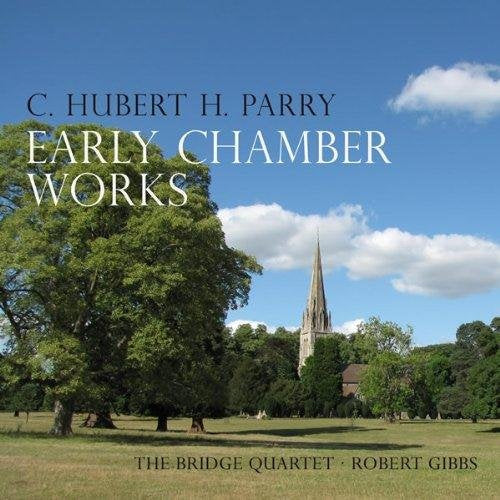 "CD cover featuring a serene landscape with a church steeple and green trees."