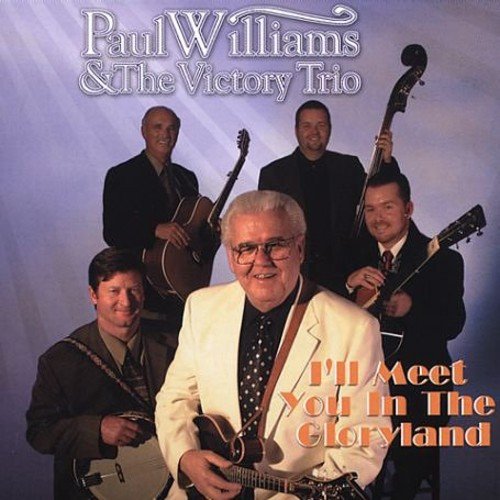 "CD cover featuring Paul Williams and The Victory Trio with musical instruments."
