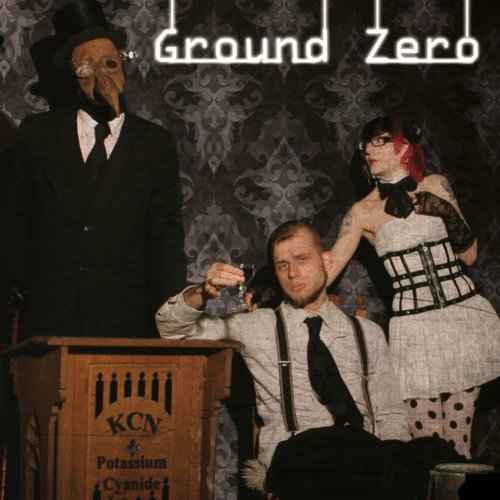 CD cover: three people in costume against a patterned, dark background.