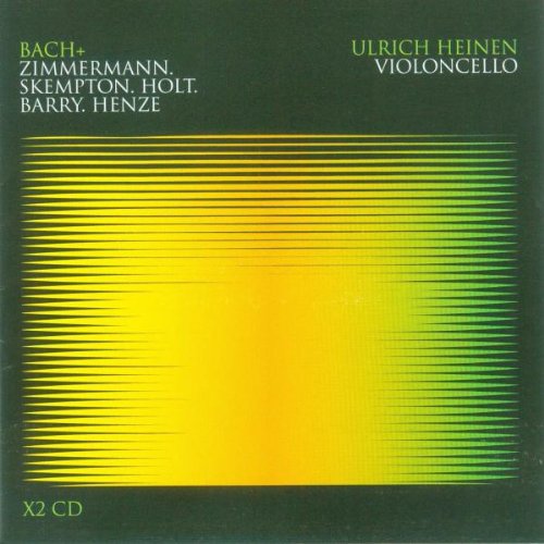 Dark green CD cover with yellow and green gradient square and white text.