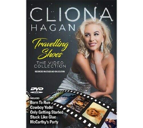 DVD cover for “Travelling Shoes” featuring singer Cliona Hagan.