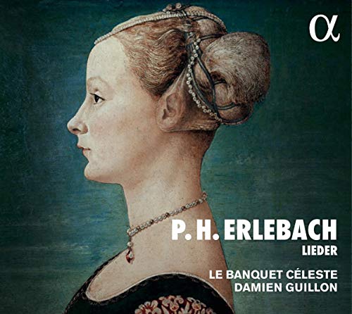 CD cover: Renaissance portrait of a woman in profile with text overlay.