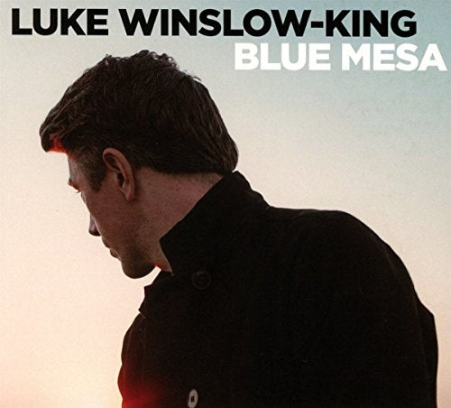 Album cover featuring a man in a black jacket with text "Luke Winslow-King Blue Mesa".