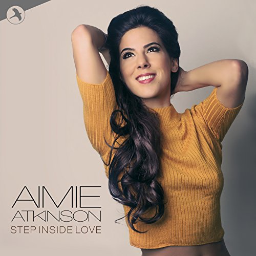 CD cover featuring Aimeé Atkinson in a yellow sweater, smiling.