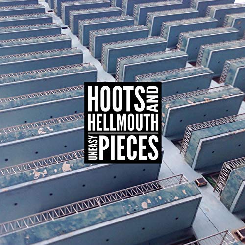 Hoots and Hellmouth album cover with a repeating architectural pattern.