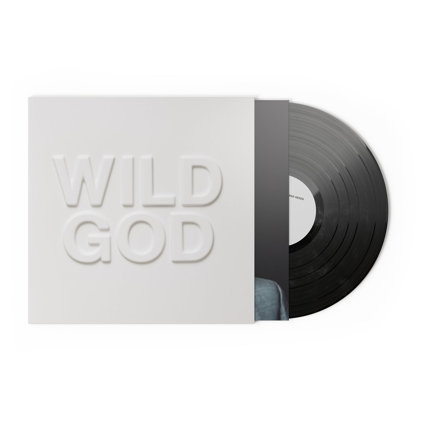 Nick Cave & The Bad Seeds “Wild God” vinyl record in sleeve.