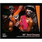 CD cover featuring smiling people dancing, text “80’s Soul Classics”.