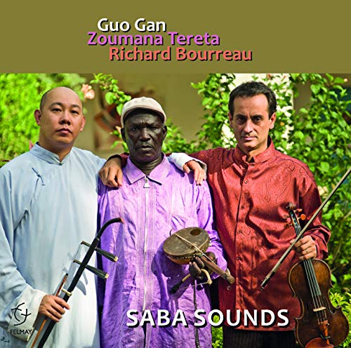 CD cover art: three men holding instruments, standing together outdoors.