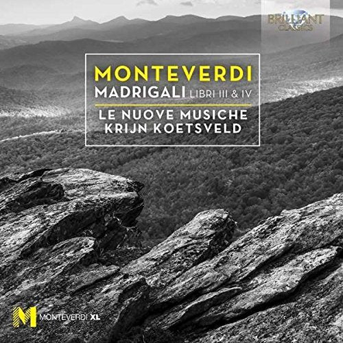 Black and white landscape with yellow and white text overlay on a CD cover.