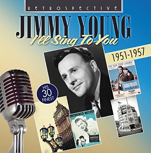 CD cover for Jimmy Young’s “I’ll Sing To You,” featuring a portrait and vintage imagery.