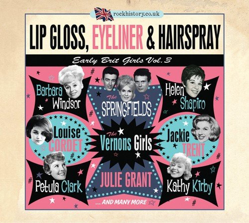 A CD compilation album cover featuring various female artists against a pink and black background.