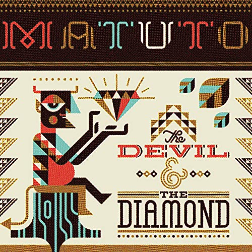 CD cover: geometric illustration of a figure with a diamond.