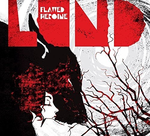 Album cover with a woman's face and red, cracked lettering.