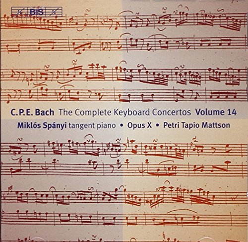 CD cover with sheet music background and blue text.
