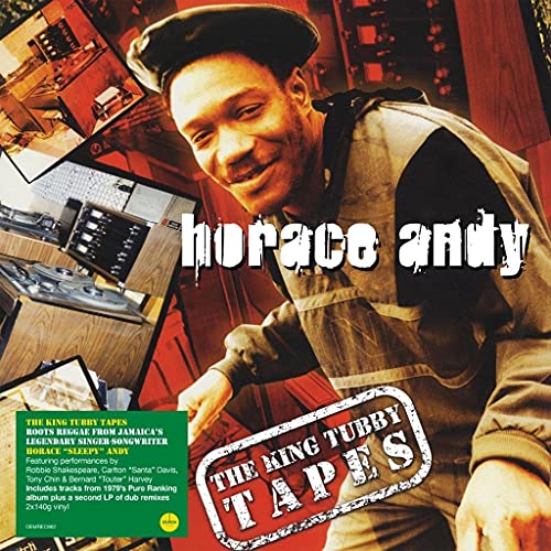 Album cover featuring Horace Andy, with King Tubby’s name prominent.
