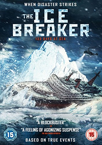 DVD cover for "The Ice Breaker," depicting a ship in icy waters.
