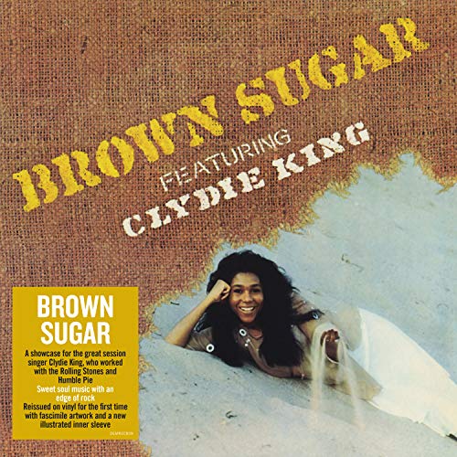 Brown Sugar vinyl record with Clydie King album cover and inner sleeves.