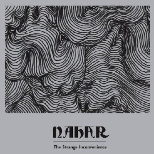 A CD cover featuring a black and white abstract pattern on a grey background.