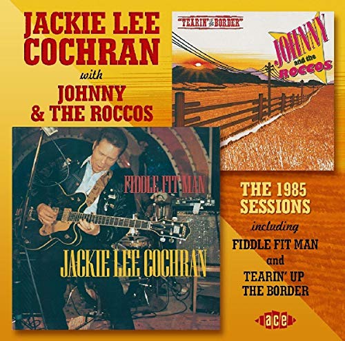 CD cover featuring Jackie Lee Cochran playing a guitar onstage.