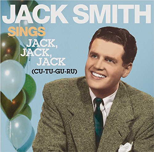 Album cover featuring a smiling man in a suit with balloons on a blue background.