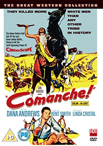 Western movie DVD with cowboy, horse, and possibly Native American on the cover.