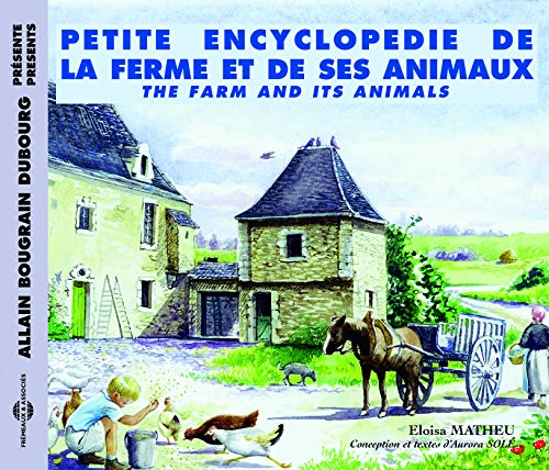 CD cover showing a farm with stone buildings, a horse, and a child.