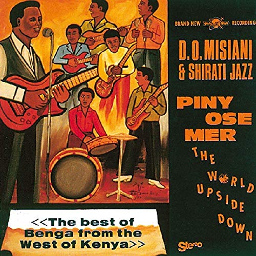 CD cover for D.O. Misiani & Shirati Jazz, featuring a band playing.
