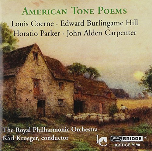 "CD cover featuring a painting of an old stone house with sheep grazing nearby."