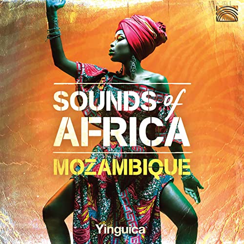 CD cover featuring a woman in traditional Mozambican clothing.