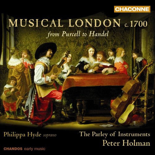 "CD cover featuring a 17th-century painting of musicians at a table."
