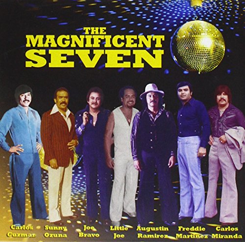 CD cover for The Magnificent Seven, featuring a group portrait.