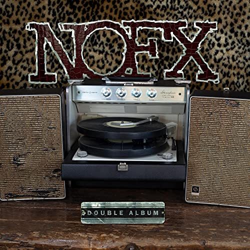 NOFX album cover featuring a vintage record player and speakers.