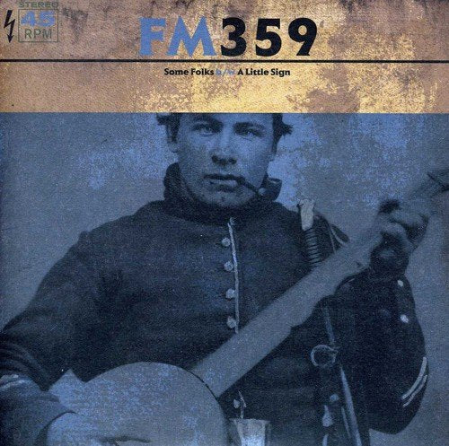 Vinyl record cover featuring a man with a banjo and pipe.
