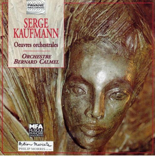 "CD cover featuring a bronze sculpture of a person's face with text overlay."