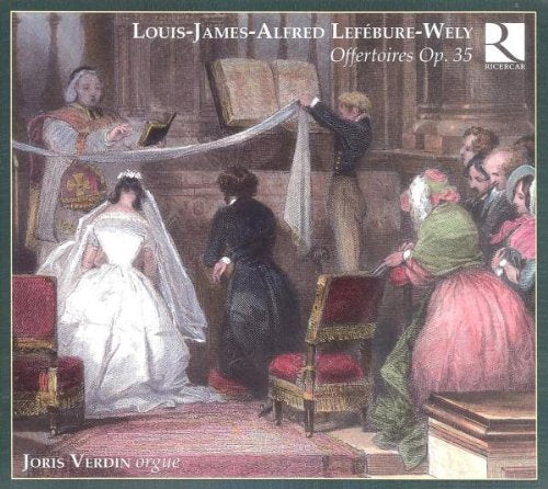 CD cover featuring a wedding scene with a bride and religious figure.