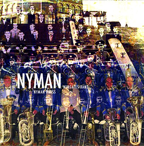 CD cover featuring a vintage brass band photograph with overlaid text.