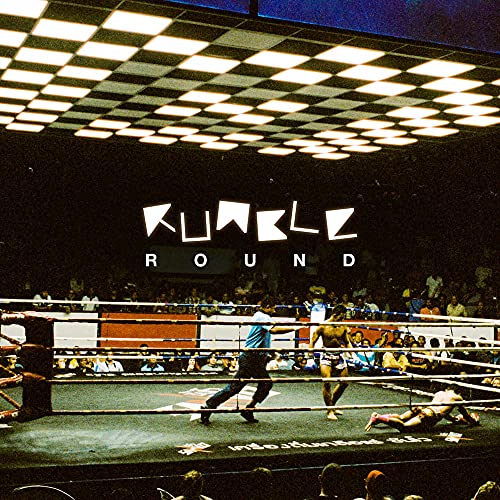 CD cover for "Rumble - Round" depicting a boxing ring with blurred figures.