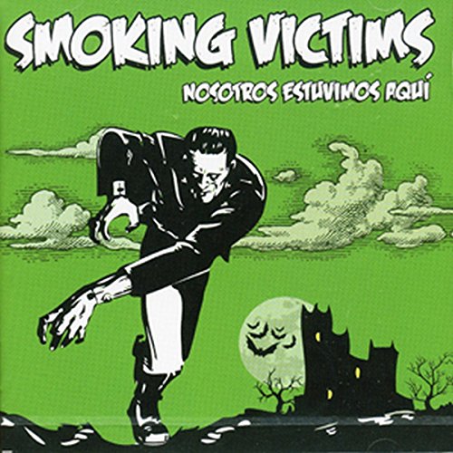 CD cover: Frankenstein's monster against a green, spooky landscape.