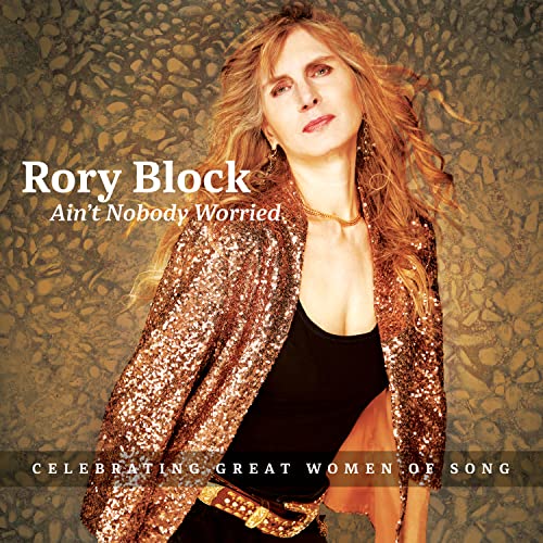 Rory Block album cover: portrait of a woman in a sparkly jacket.