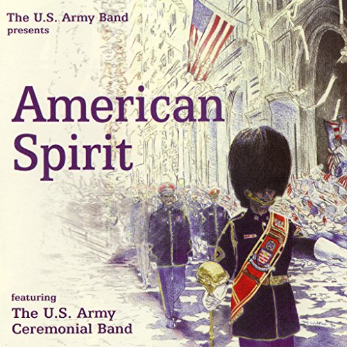 "CD cover art featuring a soldier in uniform with American flags in the background."
