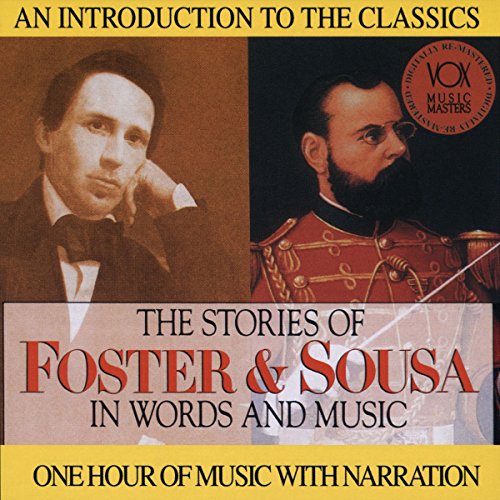 CD cover with portraits of two men, text "Foster & Sousa" and "words and music".