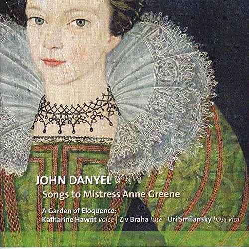 CD cover featuring a portrait of a woman in Elizabethan attire.