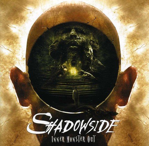 CD cover: shadowy figure within a head-shaped opening, text "Shadowside".