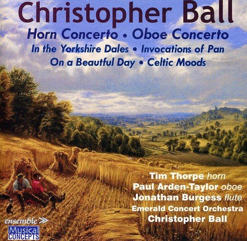 CD cover featuring a pastoral landscape painting and composer’s name.