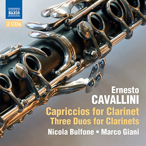CD cover featuring a close-up of a clarinet with text overlay.